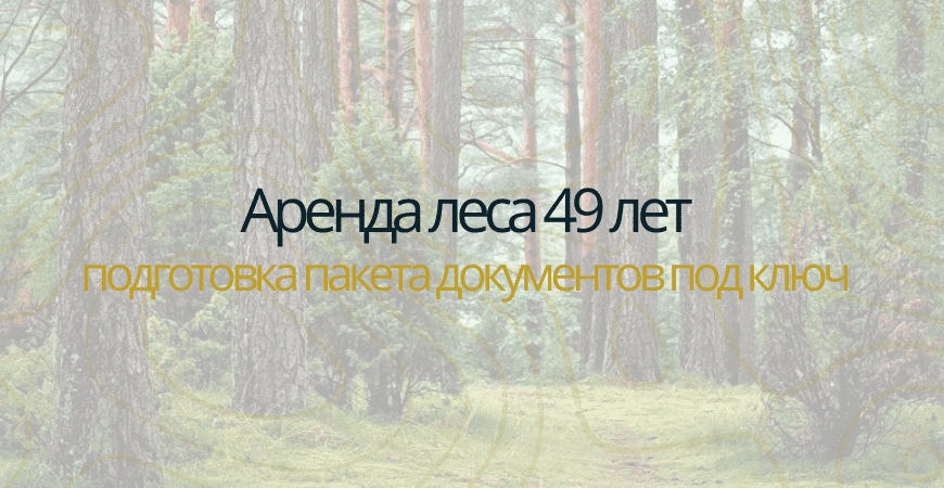 Аренда леса на 49 лет в Энгельсе